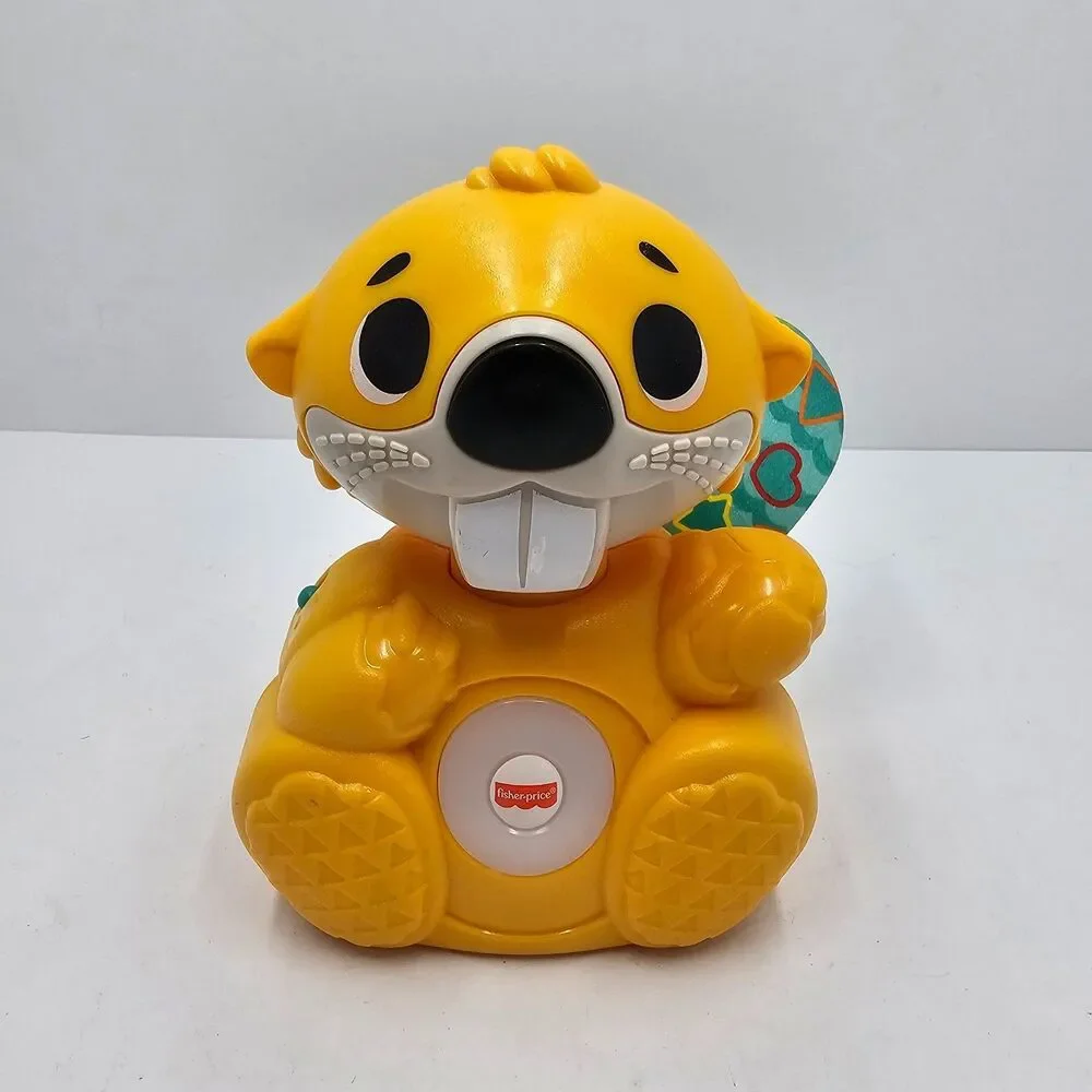Fisher Price Linkimals Boppin Beaver Musical Interactive Developmental Working